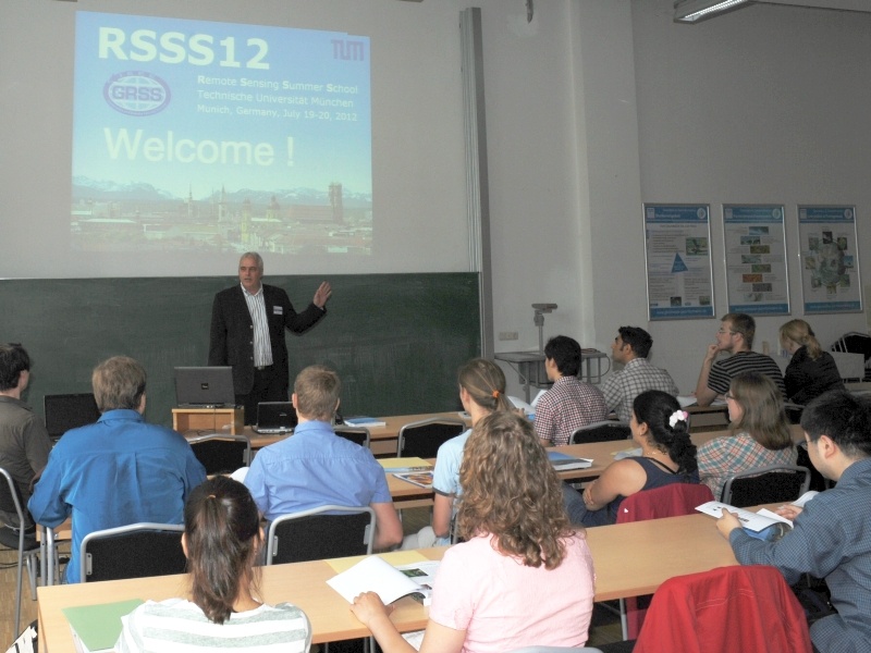 RSSS12 - Opening bv Prof. Stilla