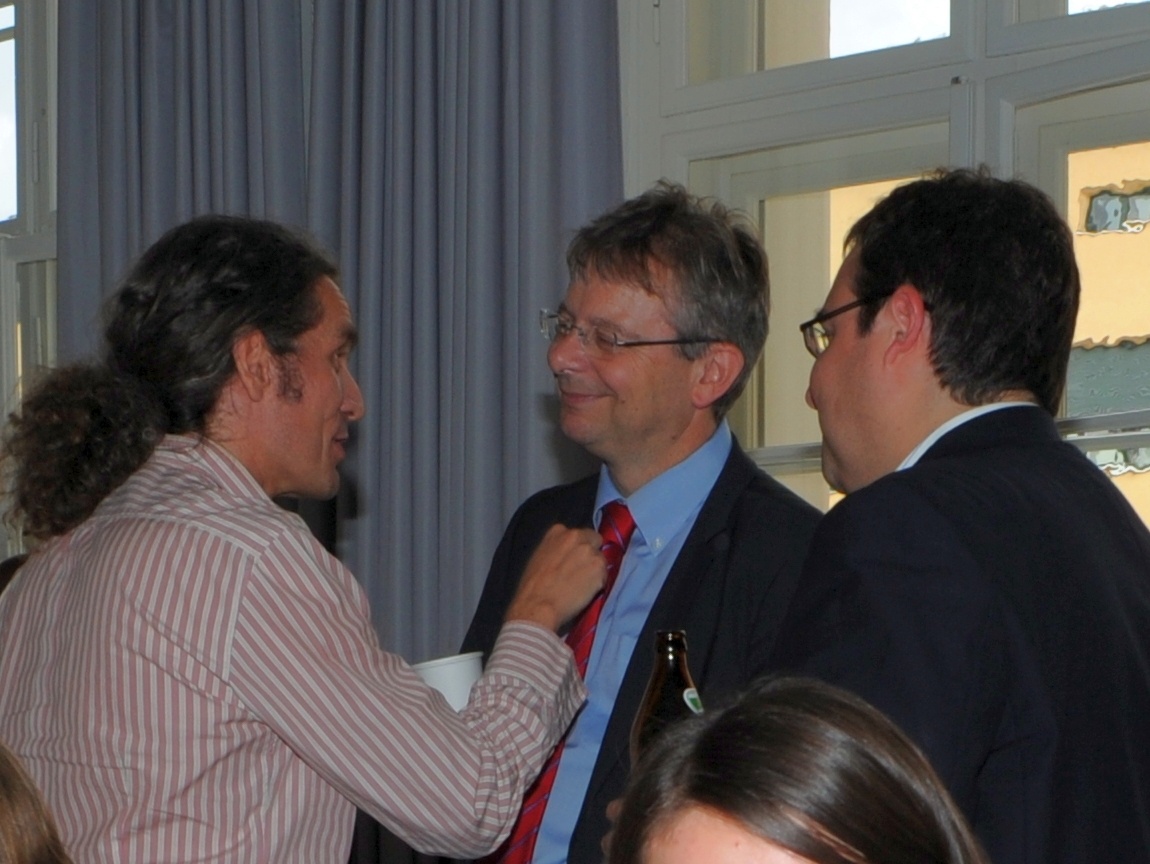 RSSS12 - Ice Breaker Party - Prof. Chanussot, Prof. Benediktsson, Prof. Plaza